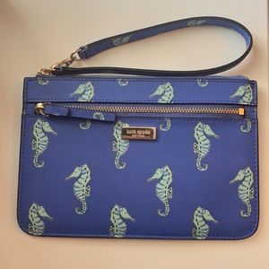 Kate Spade Seahorse Wristlet